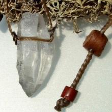 ヒマラヤ水晶(ガネーシュヒマール産)原石ハンドメイドネックレス